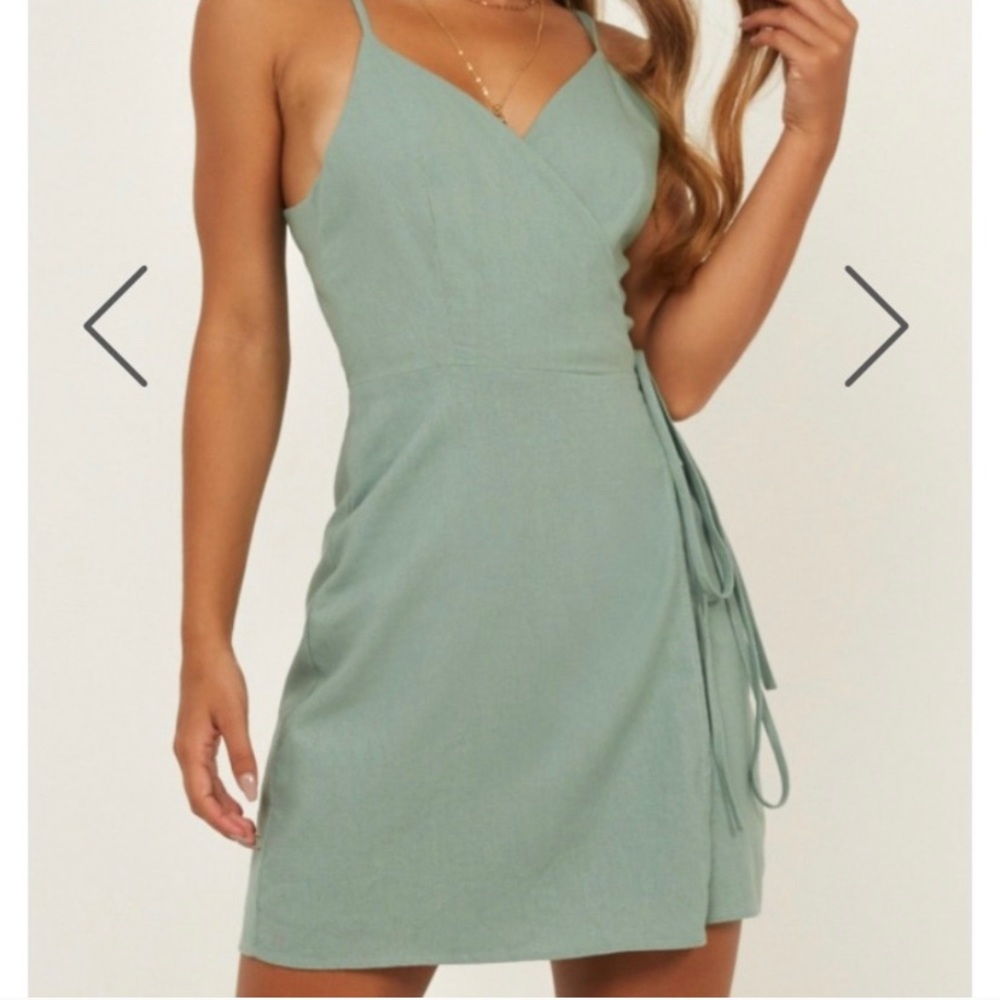 Showpo Sage Dress